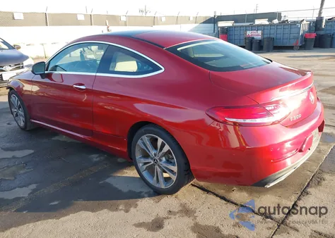 2018 Mercedes-Benz C 300 from USA, damaged, VIN WDDWJ4JBXJF695221